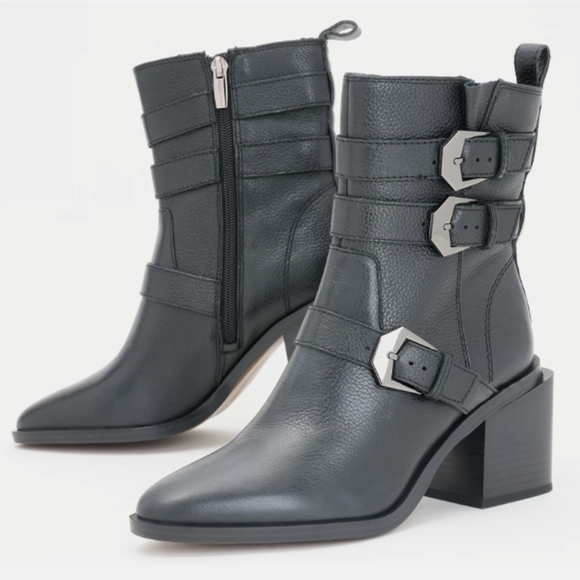 Vince Camuto Shoes - Vince Camuto Leather Mid-Shaft Boots. BNWT. Never worn.